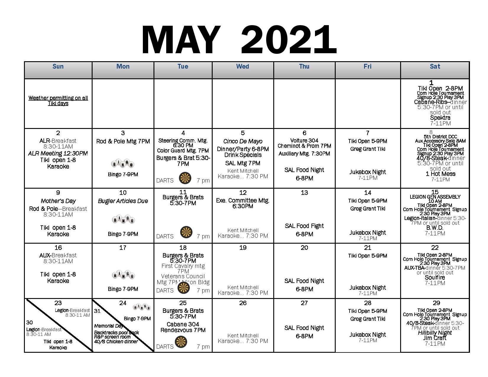 CALENDAR